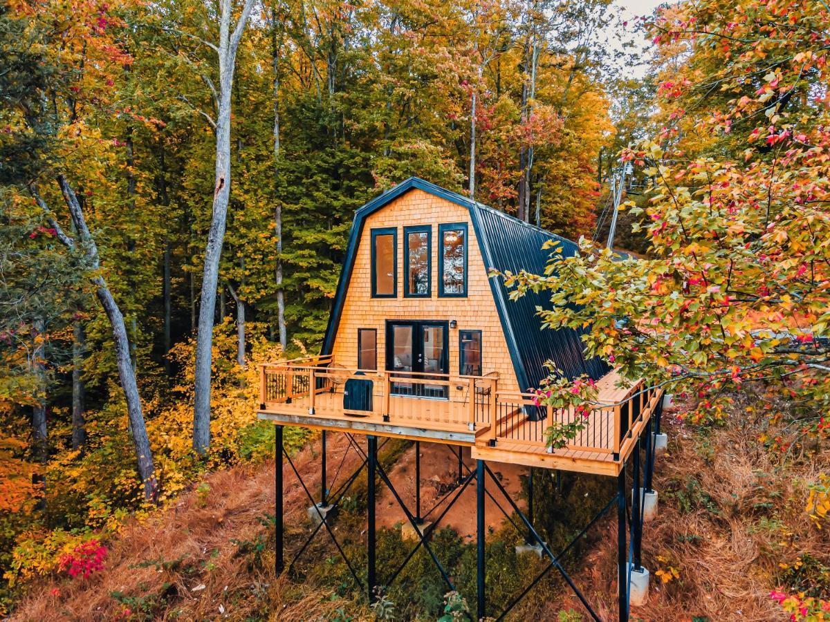 Secluded Mtn View New! 10 Mins To Gatlinburg Or Park Villa Eksteriør billede