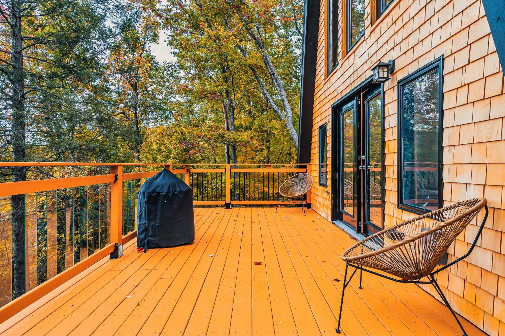 Secluded Mtn View New! 10 Mins To Gatlinburg Or Park Villa Eksteriør billede